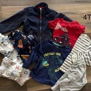 Bundle of 4T boys clothes